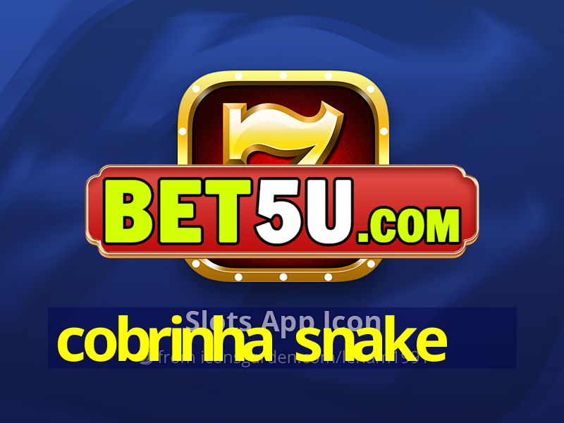 cobrinha snake